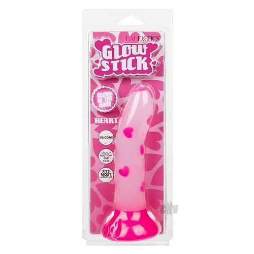 Glow Stick Heart Dildo Pink