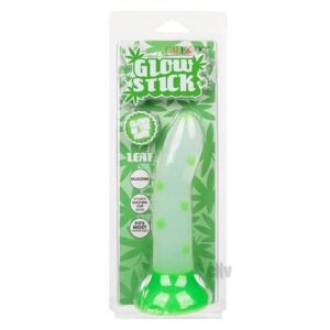 Glow Stick Leaf Dildo Green
