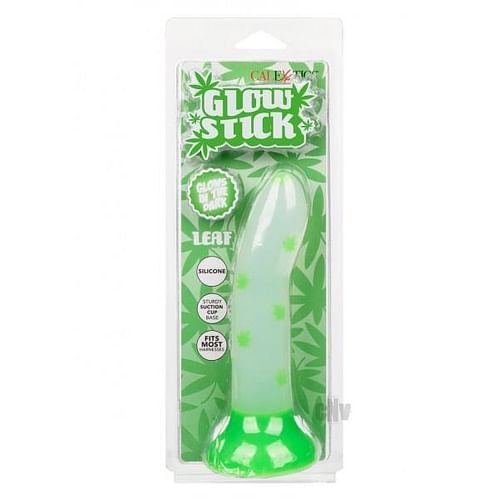 Glow Stick Leaf Dildo Green
