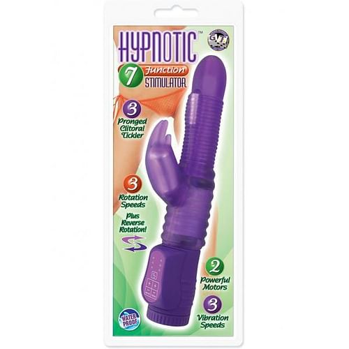 HYPNOTIC 7 FUNCTION STIMULATOR LAVENDER WATERPROOF - Image 2
