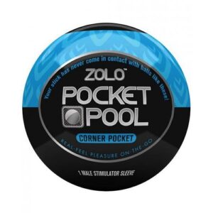 Zolo Pocket Pool Corner Pocket Blue Sleeve