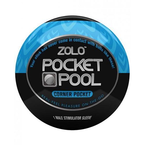 Zolo Pocket Pool Corner Pocket Blue Sleeve