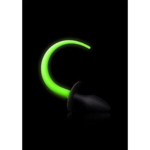 Glow Puppy Tail Plug Glow In The Dark