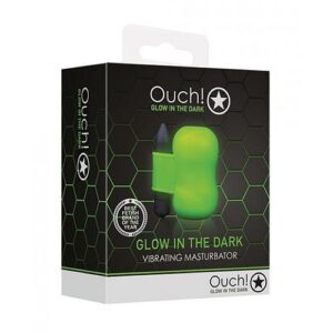 Shots Ouch Vibrating Masturbator - Glow In The Dark