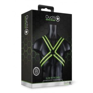 Ouch Cross Harness Gitd S/m