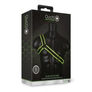 Ouch Gladiator Harness L/xl Gitd