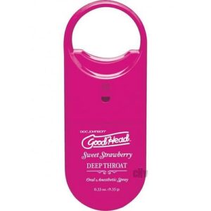 Goodhead Deep Throat To Go Strawberry Spray