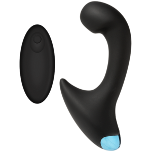 Optimale Vibrating P-Curve Black Rechargeable Prostate Massager