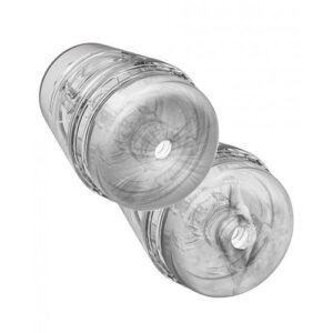 Main Squeeze Pop Off Optix Pussy & Ass Clear Stroker