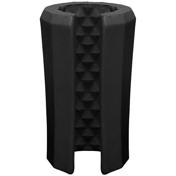 Optimale Silicone Beaded Stroker Black