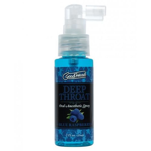 Goodhead Deep Throat Spray Blue Raspberry 2 fl oz
