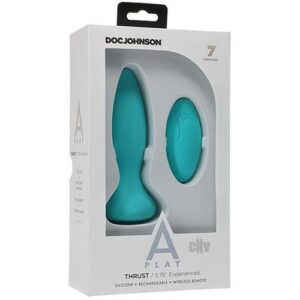 A-play Thrust Experi Plug W/remote Teal