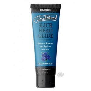 Goodhead Slick Head Blue Rasp 4oz Bulk