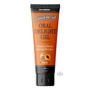 Goodhead Oral Delight Peach 4oz Bulk