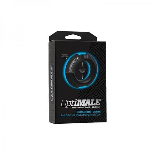 Optimale Flexisteel Cockring 35mm Black - Image 2