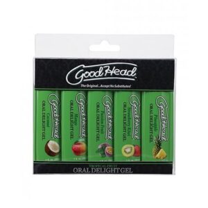 Goodhead Tropical Fruits Oral Delight Gel - Asst. Flavors Pack Of 5