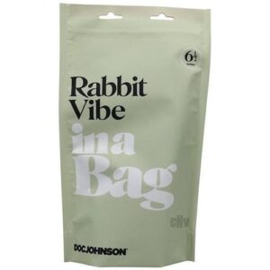 In A Bag Rabbit Black