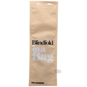 In A Bag Blindfold Black