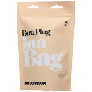 In A Bag Anal Plug 5in Black