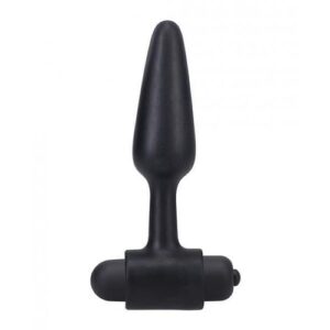 In A Bag 4" Vibrating Butt Plug - Black