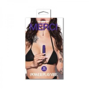 Merci Power Play With Silicone Grip Ring Violet