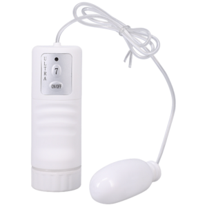 White nights bullet vibrator and controller