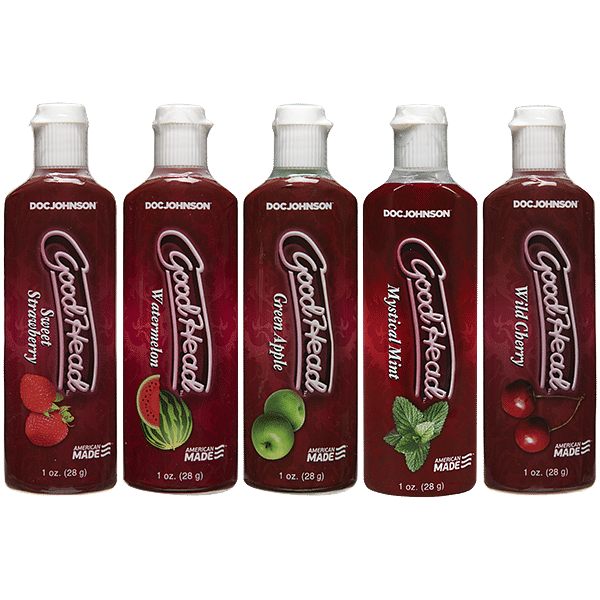 Goodhead Oral Delight Gel Assorted Flavors 5 Pack 1oz