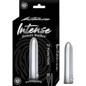Intense Power Bullet Vibrator Silver
