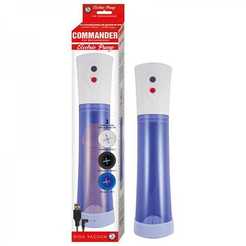 Commander Electric Pump Blue - Image 2