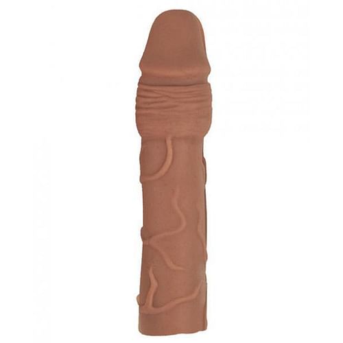 Natural Realskin Penis Xtender Brown Extension