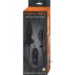 Fanny Hills Silicone Butt Plug Black