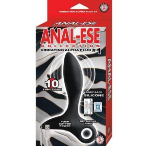 Anal-ese Coll Vibe Alpha Plug 1 Black