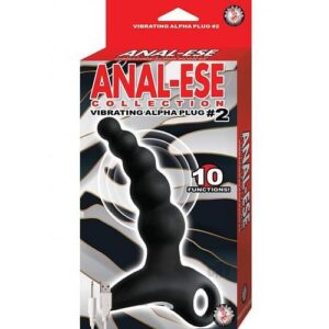 Anal-ese Coll Vibe Alpha Plug 2 Black