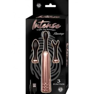 Intense Triple Tip Massager Rose Gold