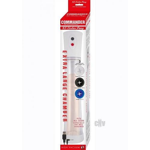 Commander Xl Electric Pump White