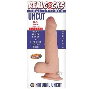 Realcocks Dual Layer Uncut Thin 8.5 Wht