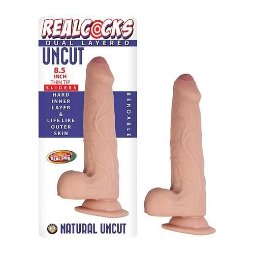 Realcocks Dual Layer Uncut Thin 8.5 Wht - Image 2