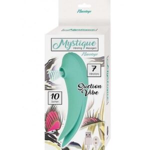 Mystique Vibe Massager Suction Aqua
