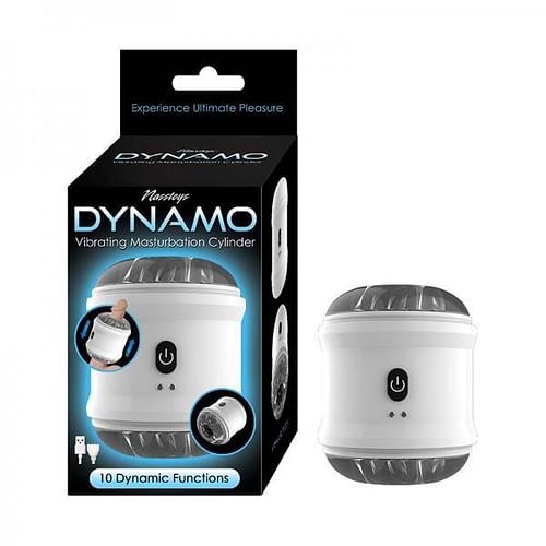 Dynamo Vibrating Masturbator Cup White - Image 2