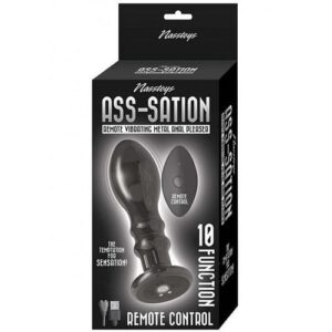 Ass-sation Remote Metal Anal Pleaser Blk