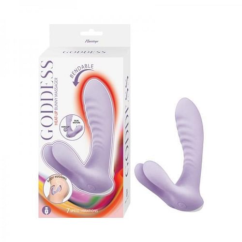 Goddess Heat-up Bunny Vibrator - Lavender - Image 2