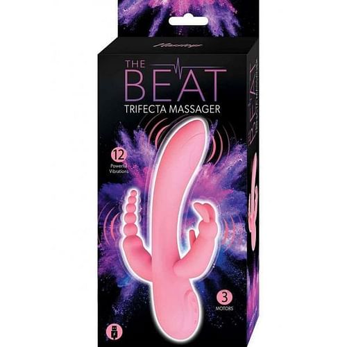 The Beat Trifecta Massager Pink