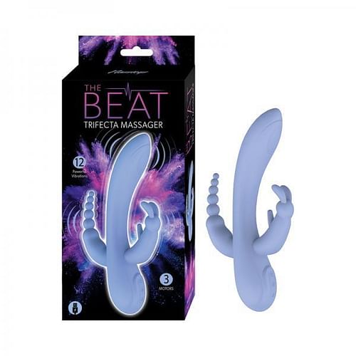 The Beat Trifecta Massager Violet - Image 2