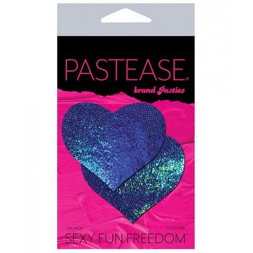Pastease Blue Spectrum Liquid Heart Pasties O/S - Image 2