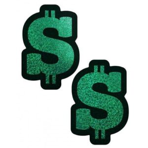 Pastease Green Glitter Dollar Sign