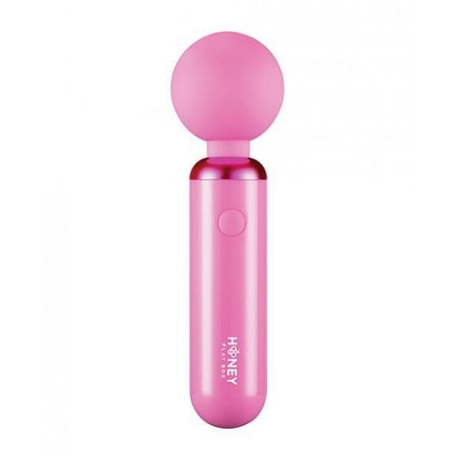 Pomi Wand Clit Tease Vibrating Wand - Pink