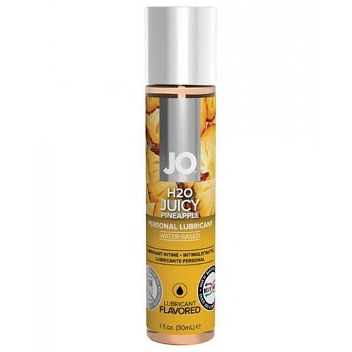 System JO H2O Flavored Lubricant Pineapple 1oz - Image 2