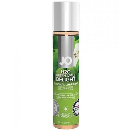 System JO H2O Flavored Lubricant Green Apple 1oz - Image 2