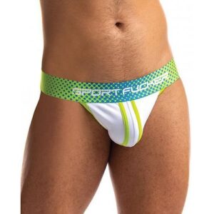 Sport Fucker Jersey Jock - S Green/white