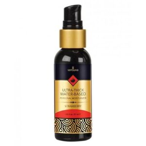 Sensuva Ultra Thick Water Based Moisturizer Strawberry 1.93oz